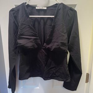 Abercrombie Black Long Sleeve